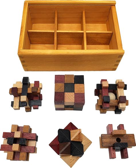 wooden brain puzzles for adults